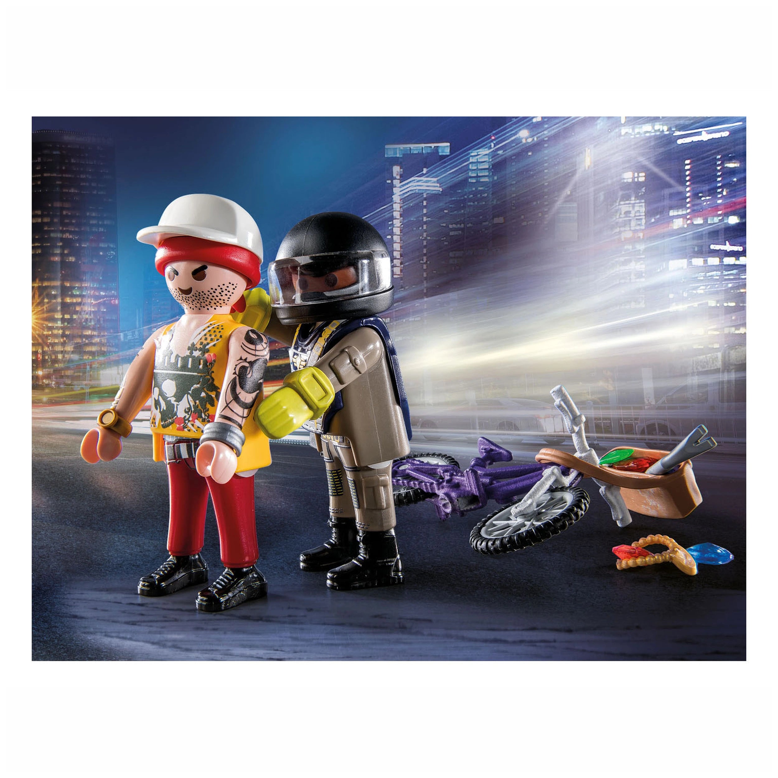 Playmobil Starter Pack Special Unit And Jewel Thief - 71255