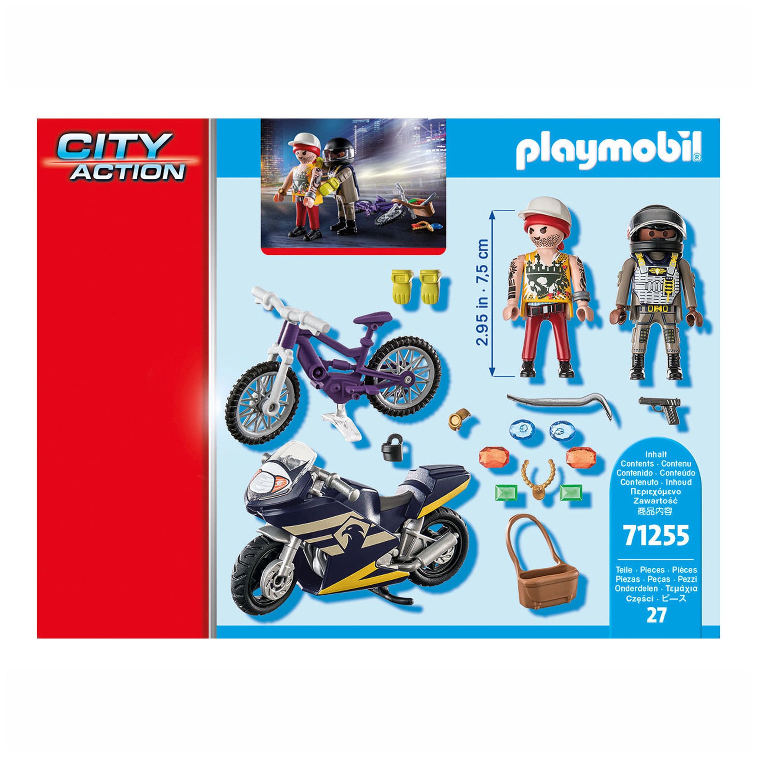 Playmobil Starter Pack Special Unit And Jewel Thief - 71255