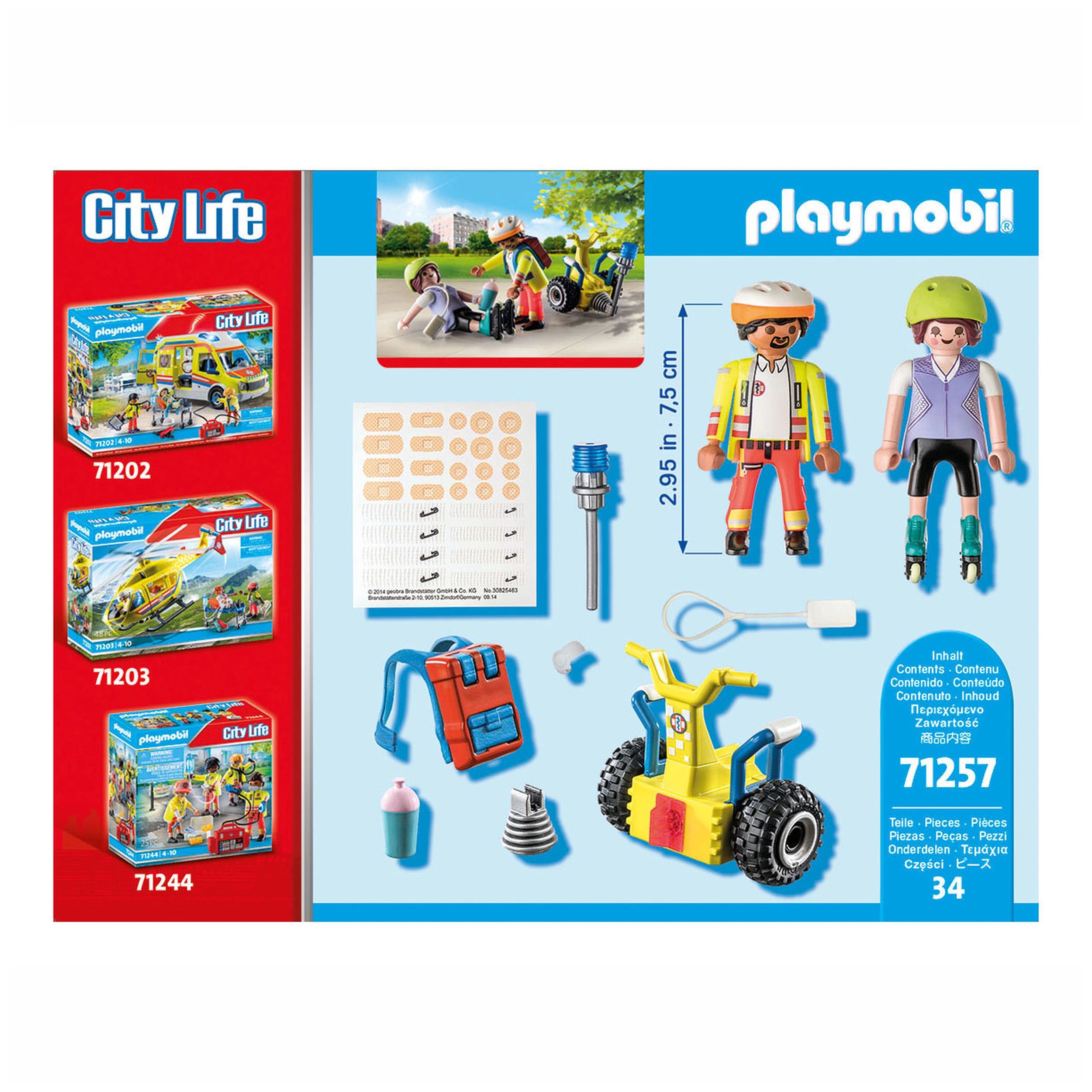 Playmobil Starterpack Rescue With Segway - 71257