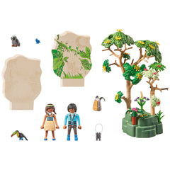 Playmobil Wiltopia Luz Nocturna Selva Tropical - 71009