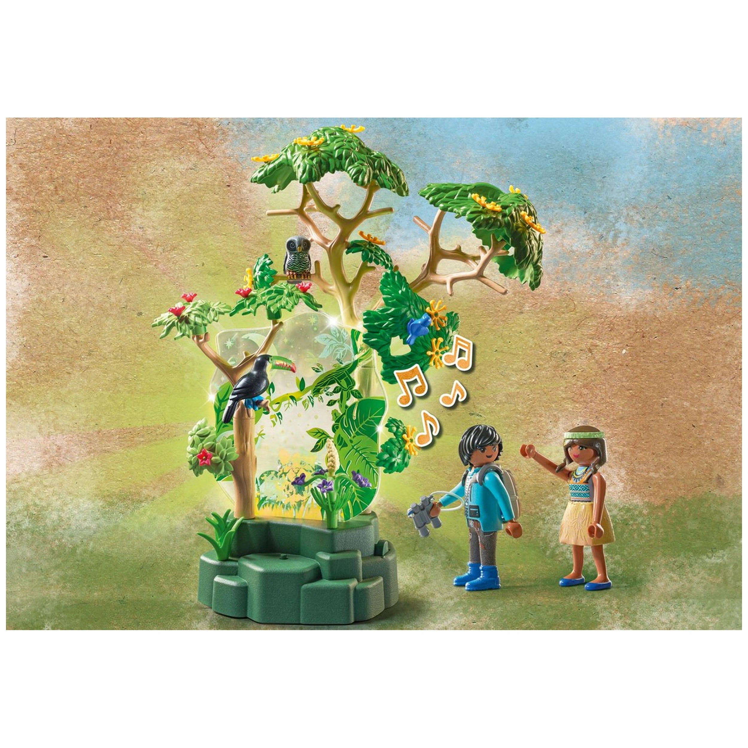 Playmobil Wiltopia Luz Nocturna Selva Tropical - 71009