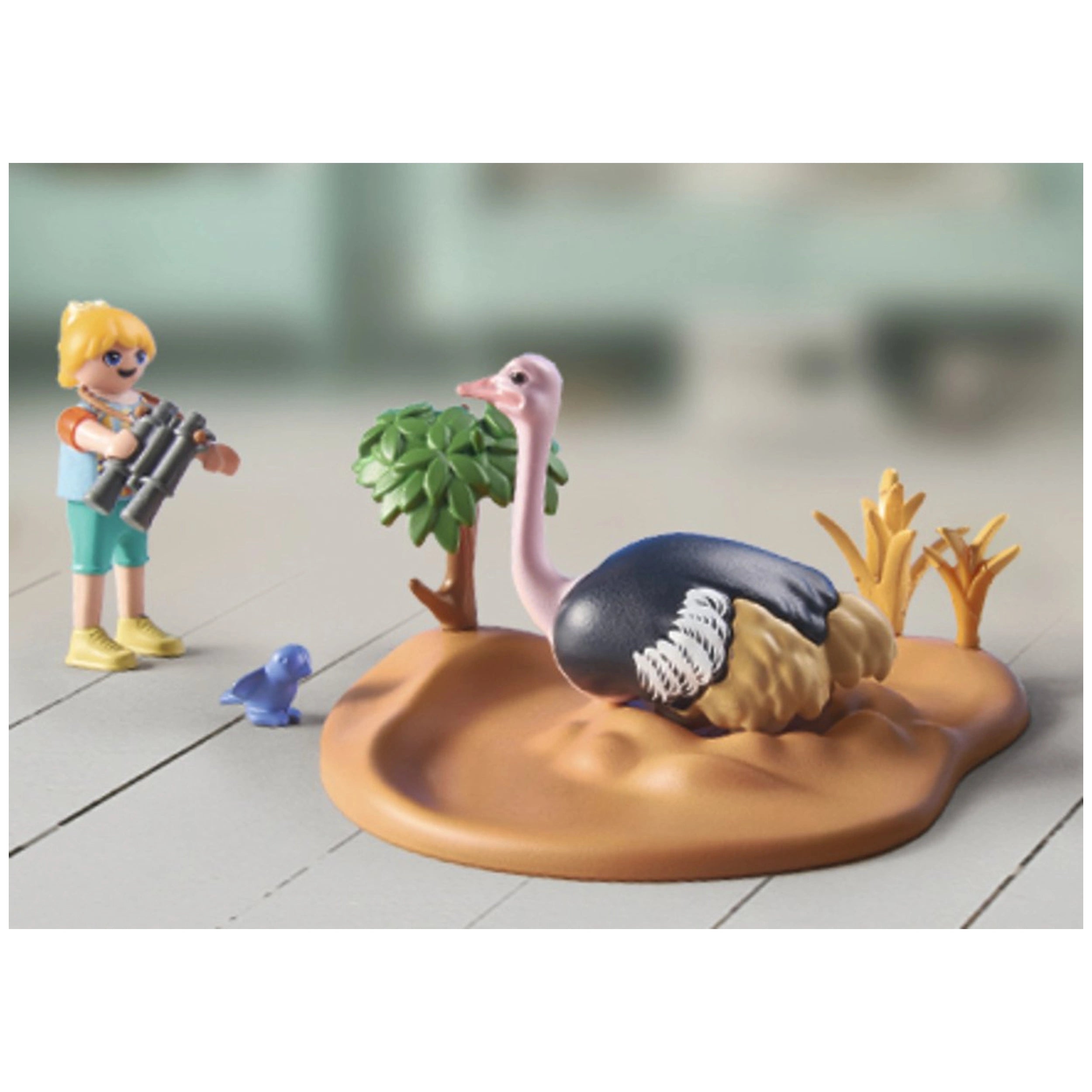 Playmobil Wiltopia Visiting Papa Ostrich - 71296