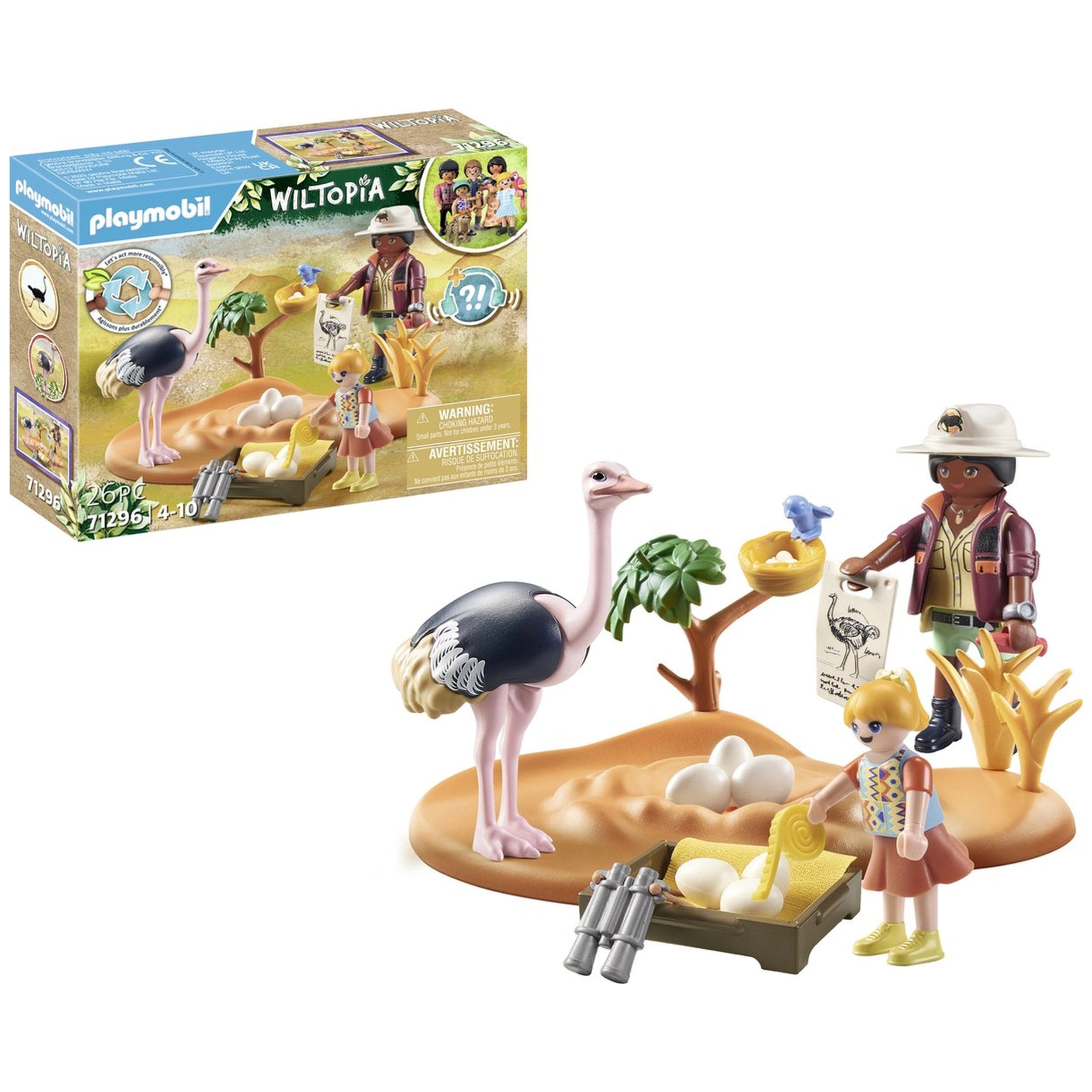 Playmobil Wiltopia Visiting Papa Ostrich - 71296