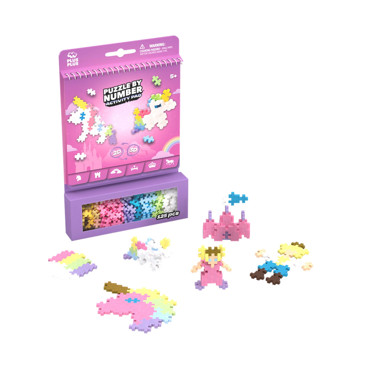 Plus Plus - Bloc de Actividades de Cuentos de Hadas - Rompecabezas