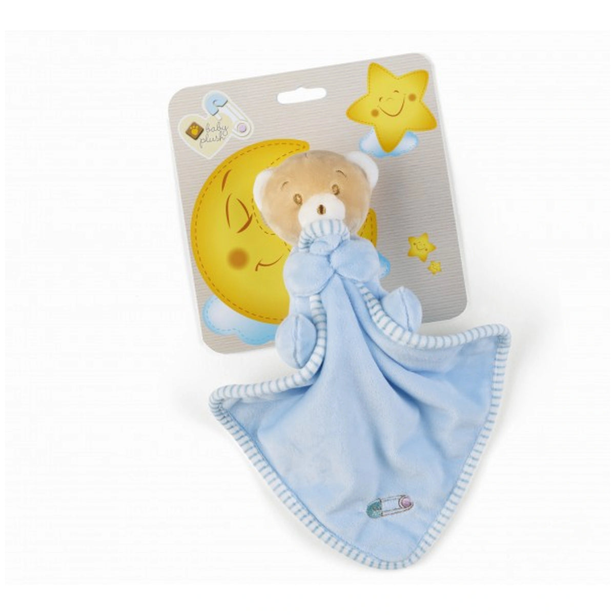 Plush & Co Cuidado del Bebé Osito Azul DouDou de Peluche 24 cm