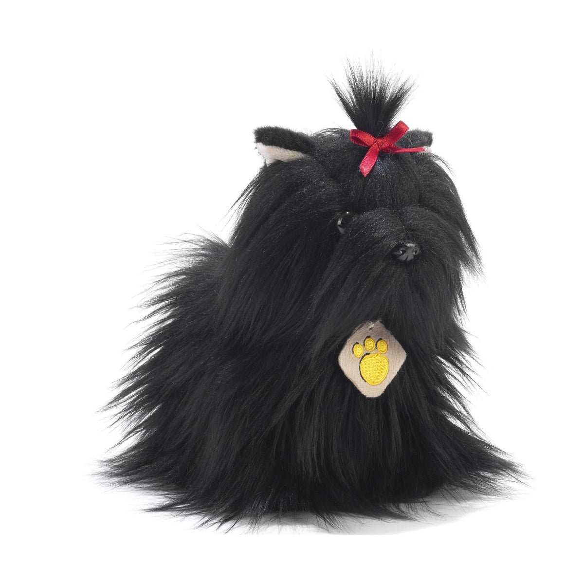 Plush & Co - Keyran Perro Yorkshire Terrier Negro Pequeño de Peluche 23 cm - Animales de Peluche