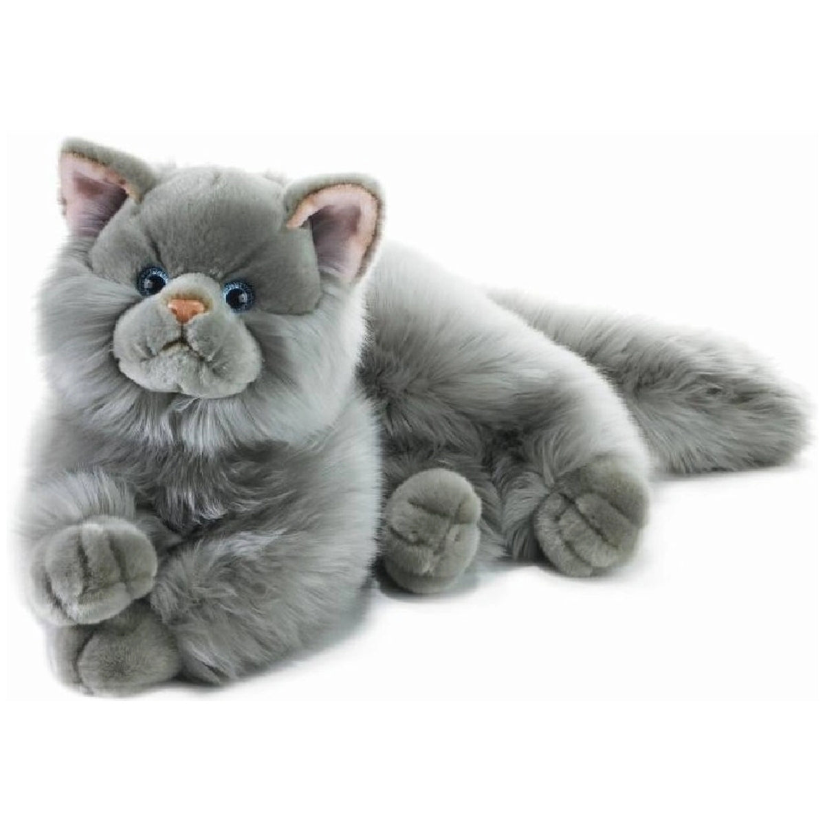 Plush & Co - Gato Persa Leonard Gray de 40 cm - Peluches
