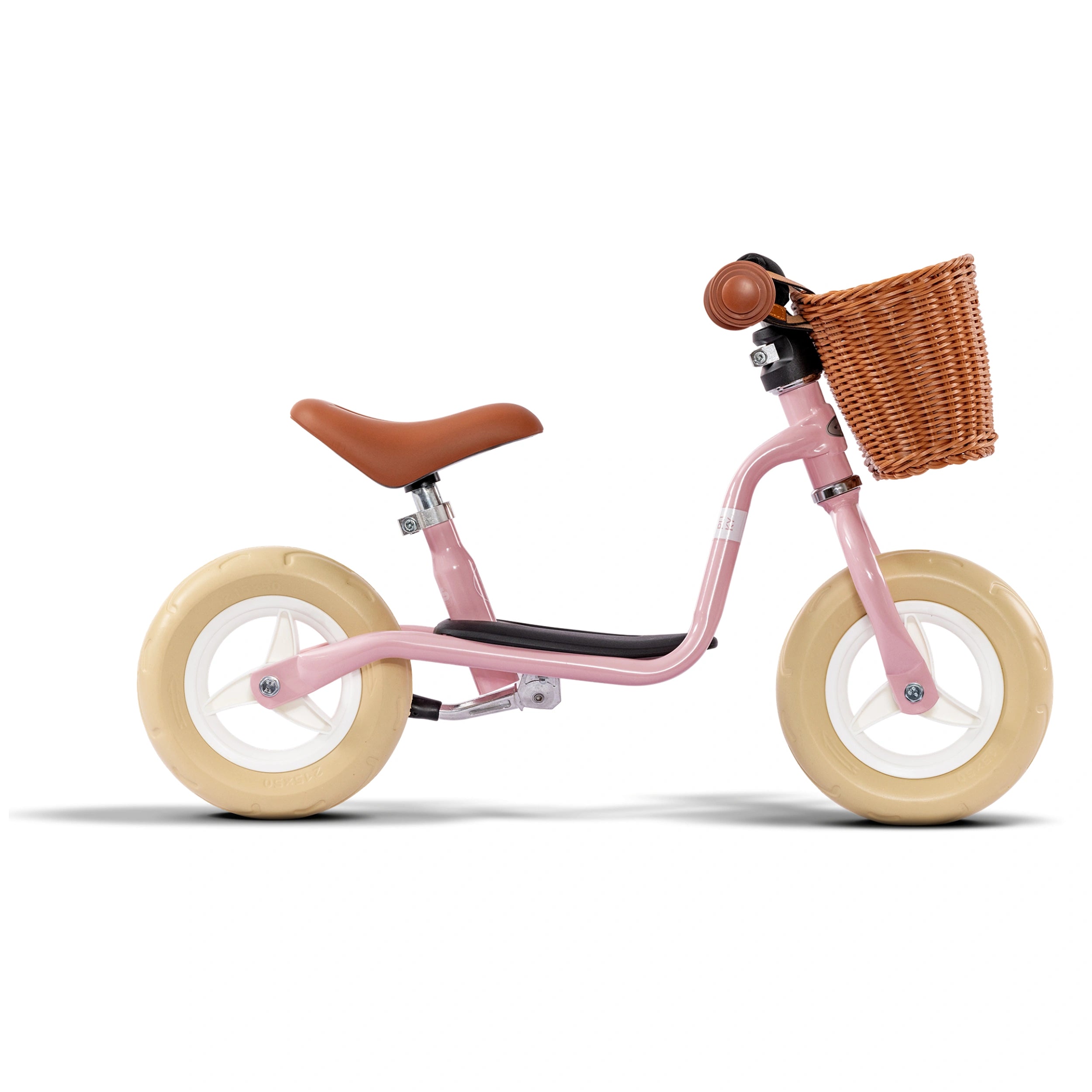 Puky - Bicicleta de Equilibrio LR M Clásica Retro Rosa Ligera y Resistente a Rayones