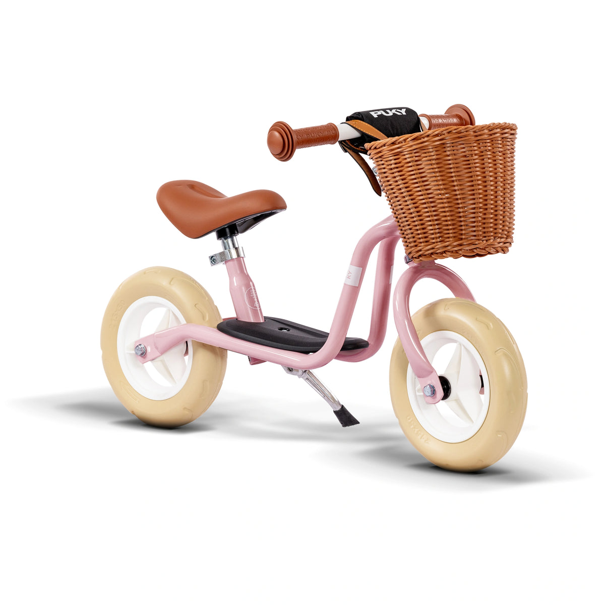 Puky - Bicicleta de Equilibrio LR M Clásica Retro Rosa Ligera y Resistente a Rayones
