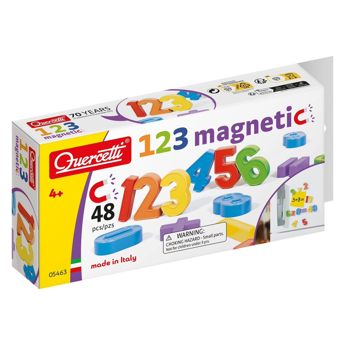 Quercetti 123 Números Magnéticos Repuesto - Juguetes Educativos