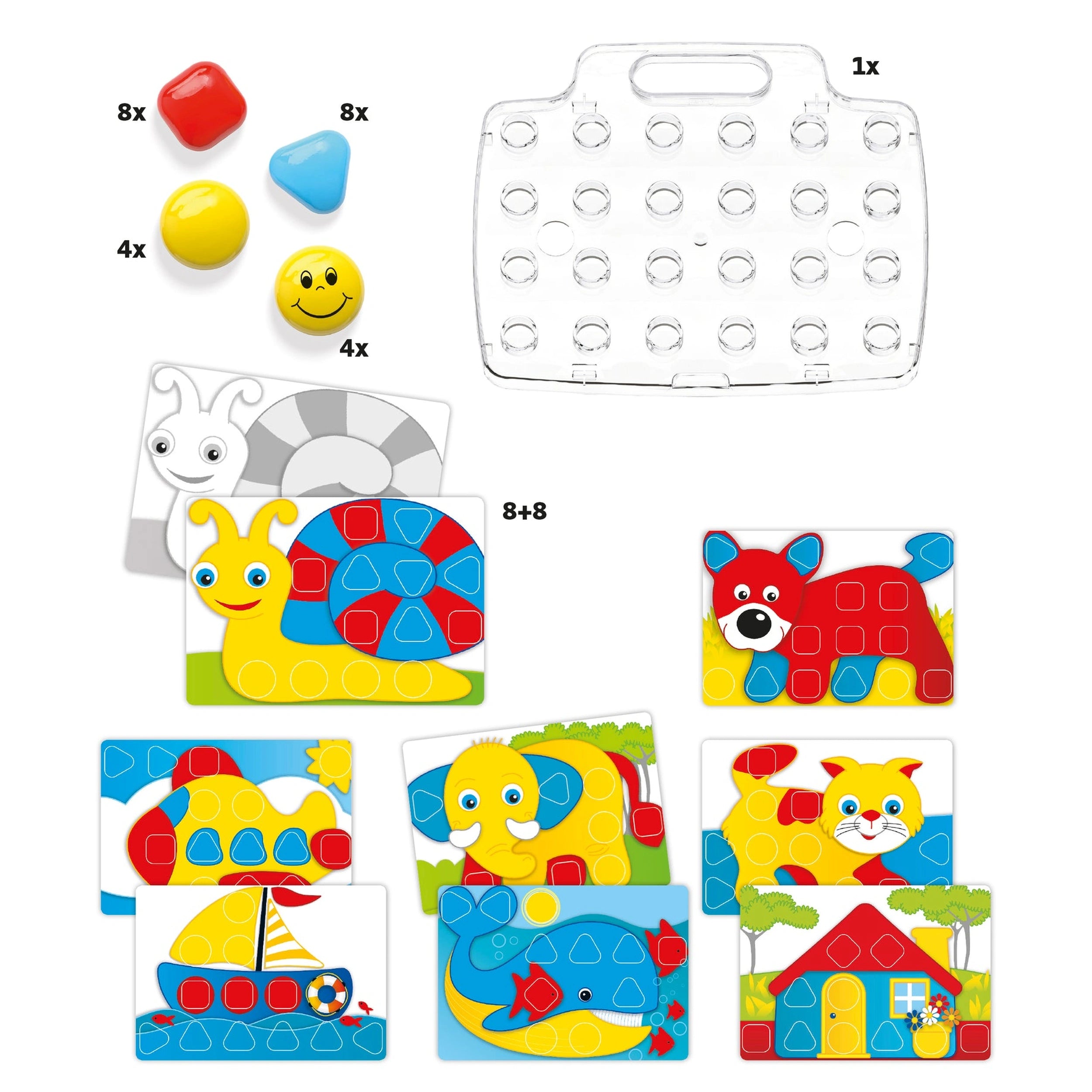 Quercetti FantaColor Baby - Juguetes de Actividad para Bebés