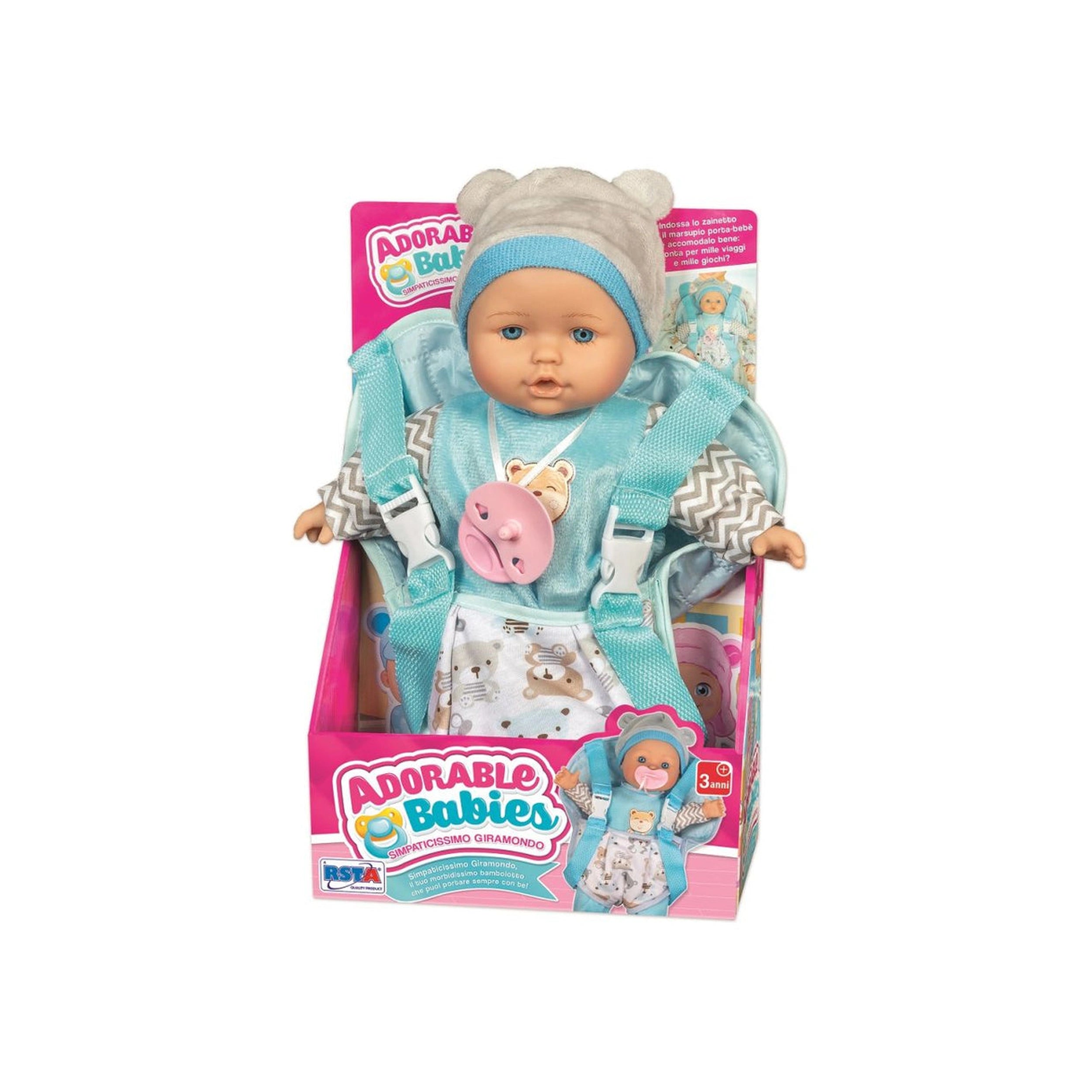 RS Toys - Muñeca Adorable Bebés - Figuras de Juguete de Juegos de Muñecas