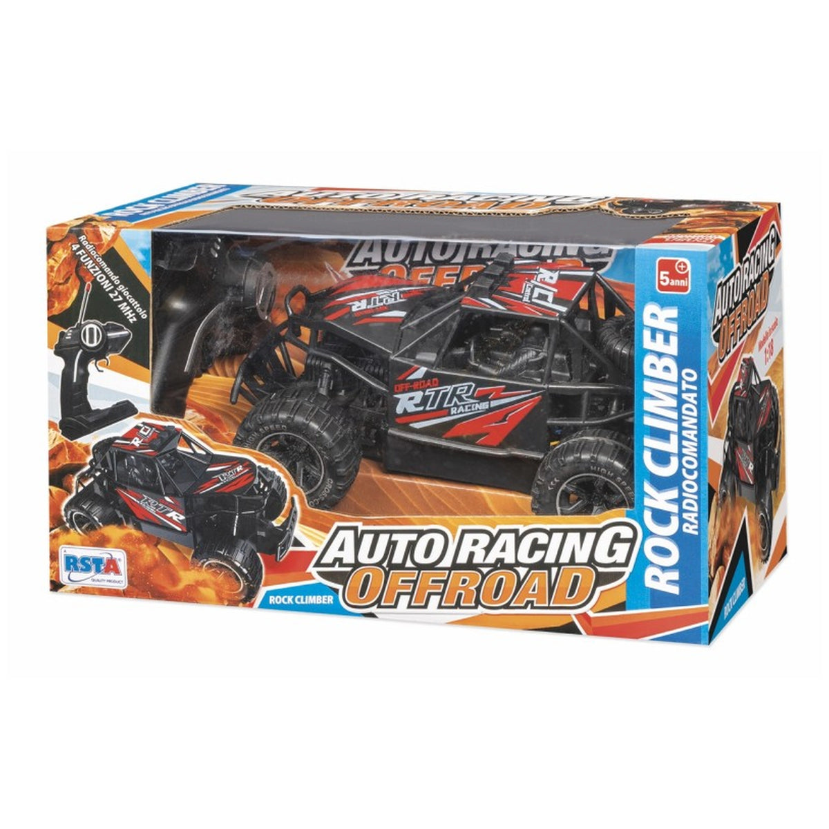 RS Toys - Vehículo de Carreras Offroad RC Rock Climber - Juguetes de Juego