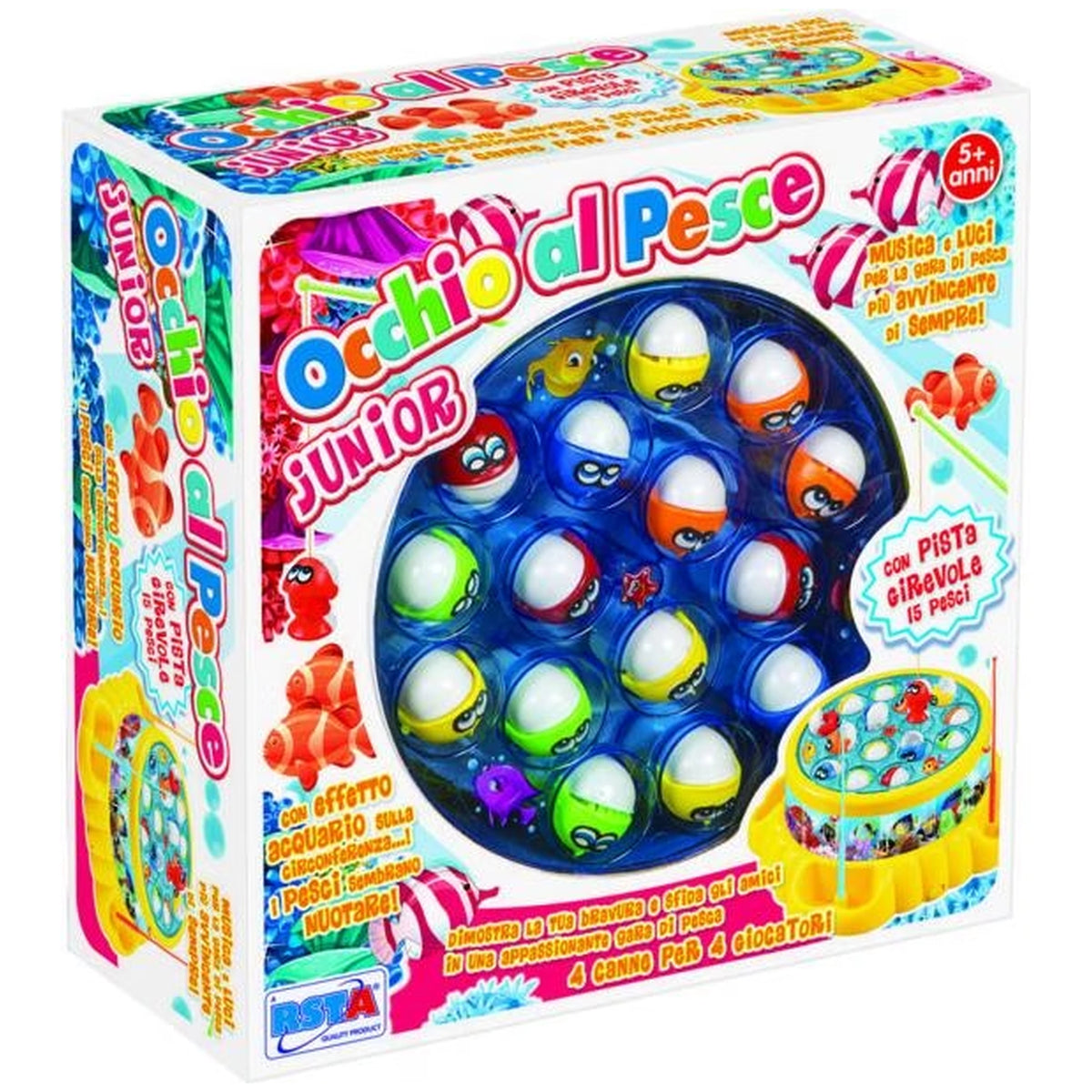 RS Toys - Gioco Pesca Junior Occhio Al Pesce - Board Games
