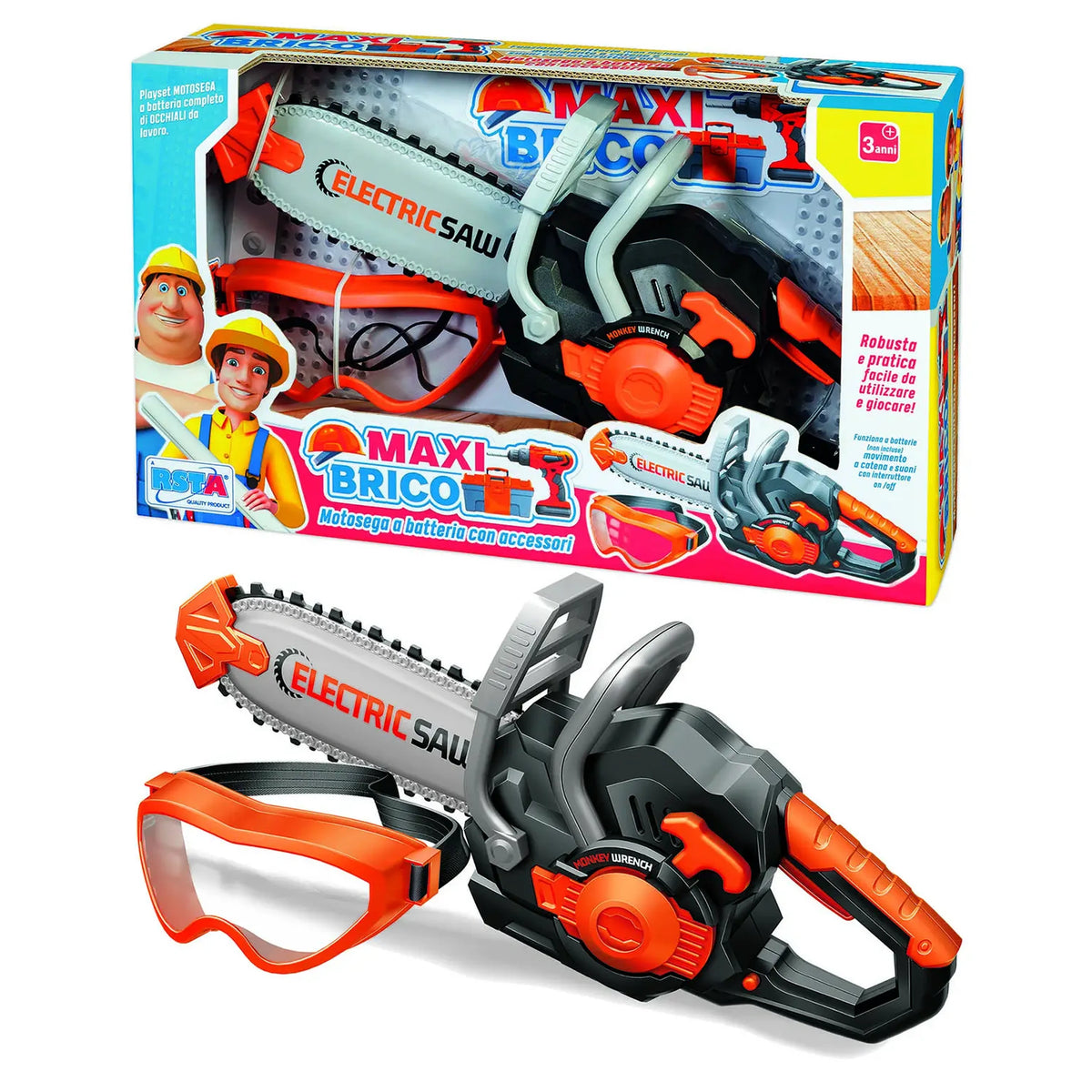 RS Toys - Maxi Brico Motosierra Profesiones y Juegos de Rol
