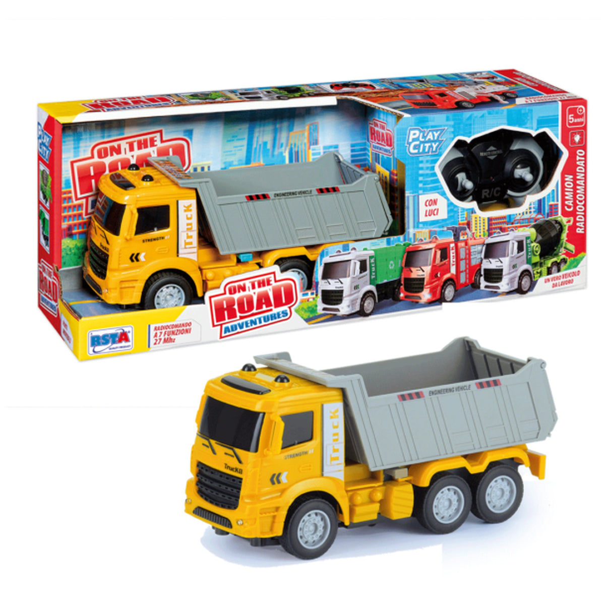 RS Toys - Camión RC Aventura en la Carretera - Vehículos de Juego