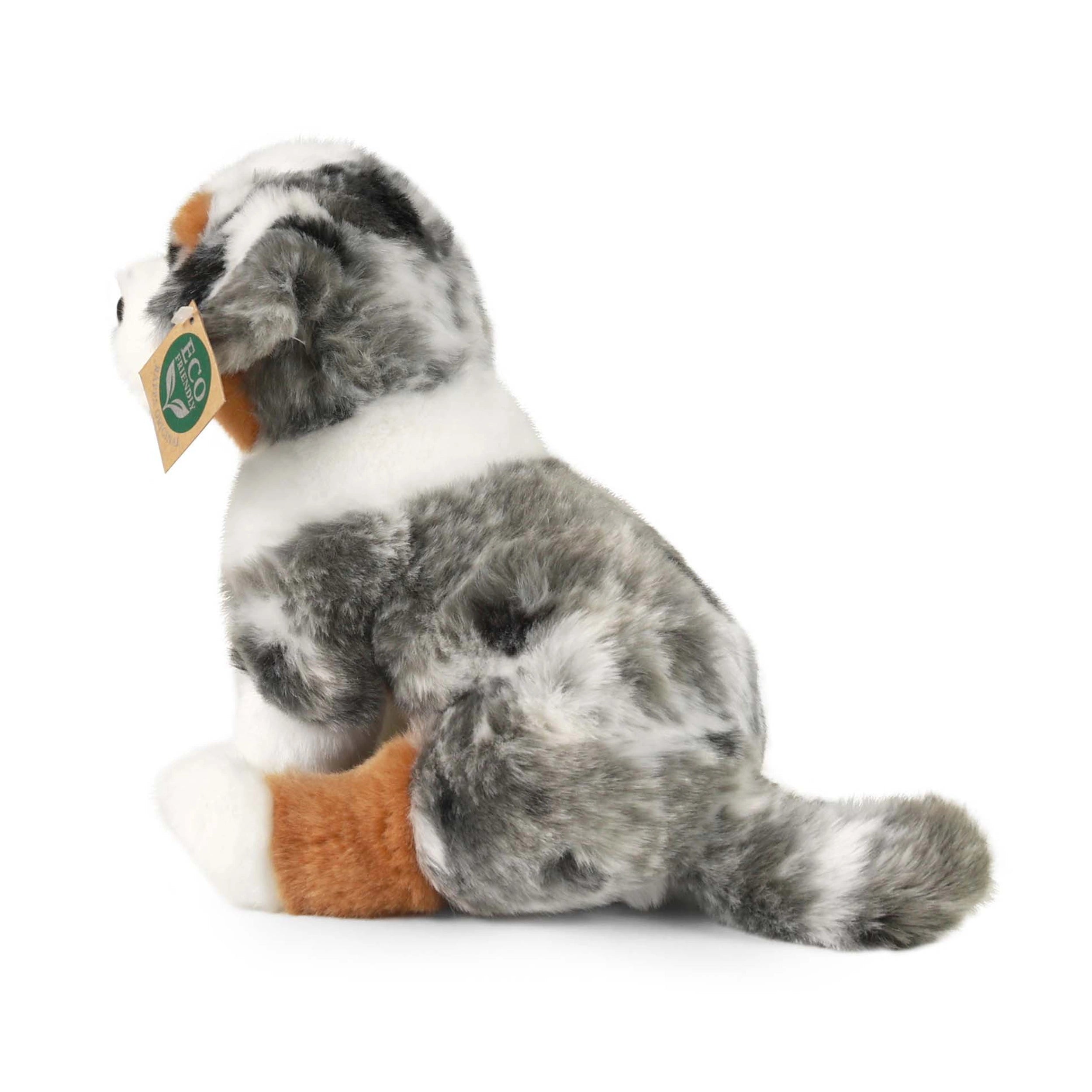 Rappa - Perro Pastor Australiano de Peluche de 23 cm - Animales de Peluche