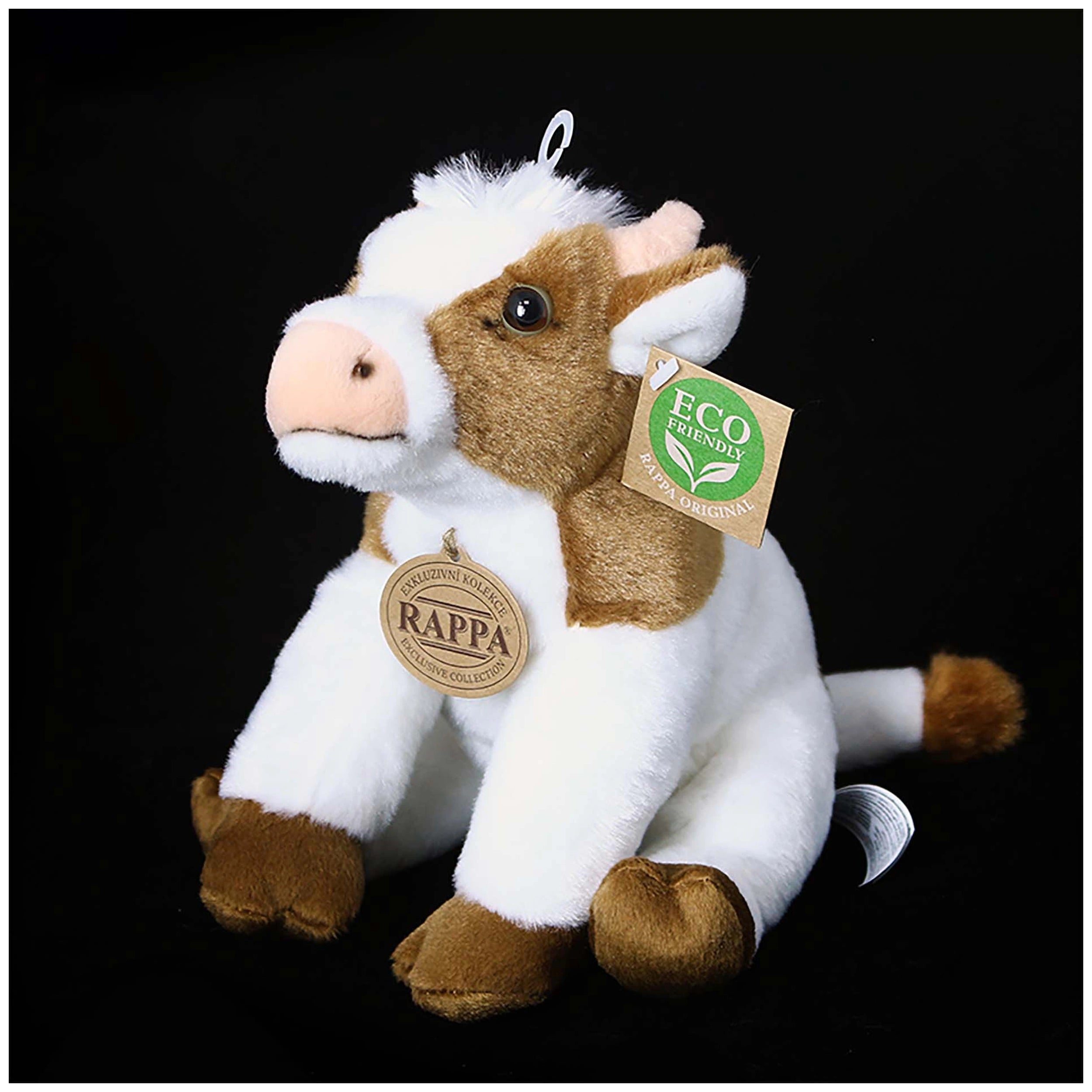Rappa - Vacas de Peluche de 18 cm - Animales de Peluche Ecológicos