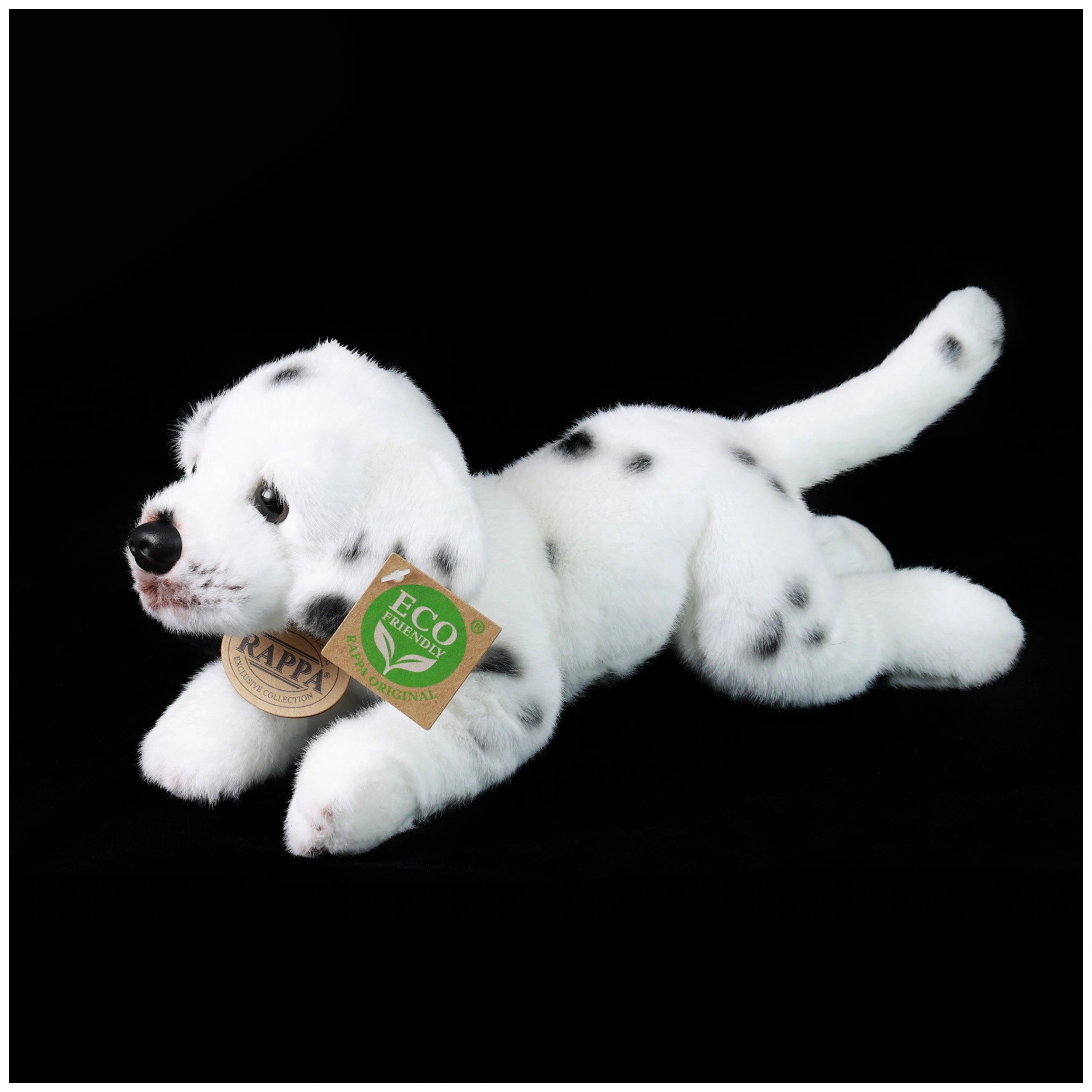 Rappa - Dálmata de felpa 20 cm ECOLÓGICO - Animales de peluche