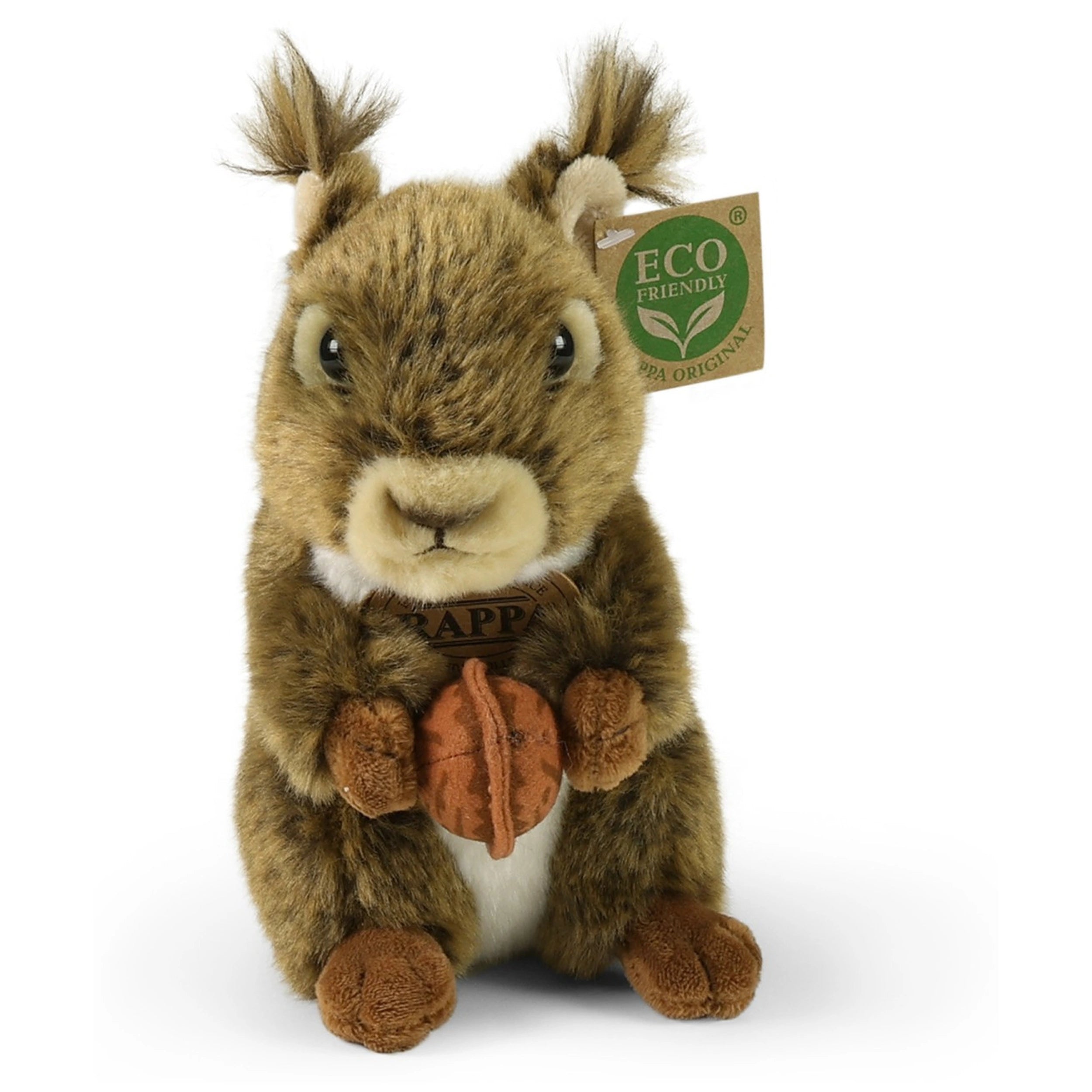 Rappa - Ardilla de Peluche de 17 cm - Animales de Peluche Ecológicos