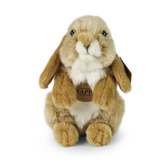 Rappa - Conejo de peluche beige 18 cm ECOLÓGICO - Animales de peluche