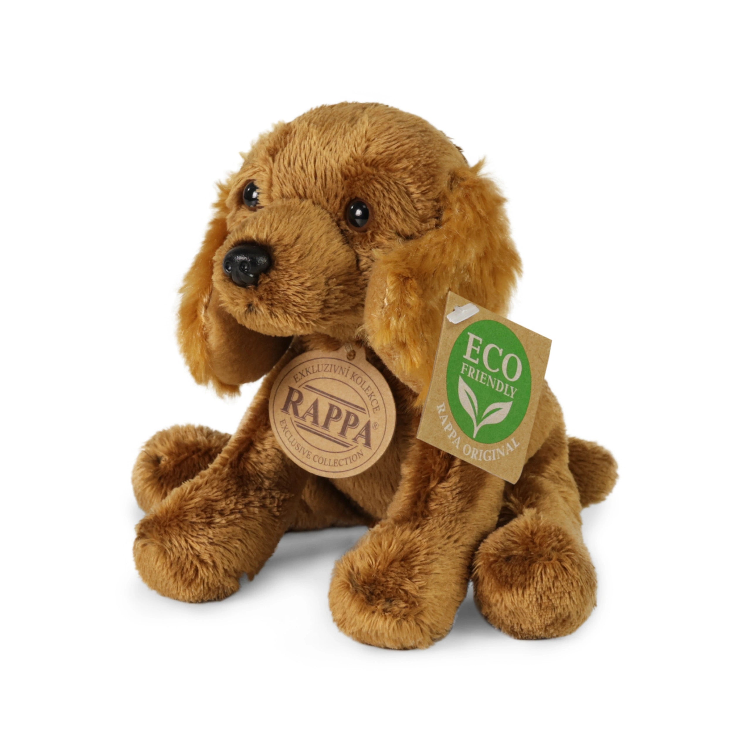 Rappa - Perros de peluche surtidos 14 cm ECO-FRIENDLY - Animales de peluche