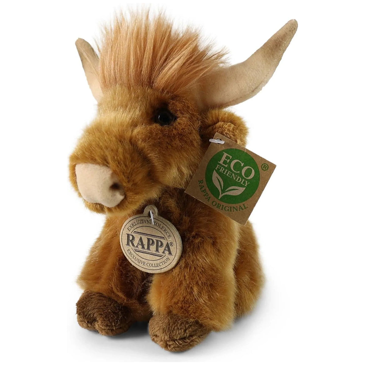 Rappa - Scottish Highland Cattle Plush Toy - Stuffed Animals