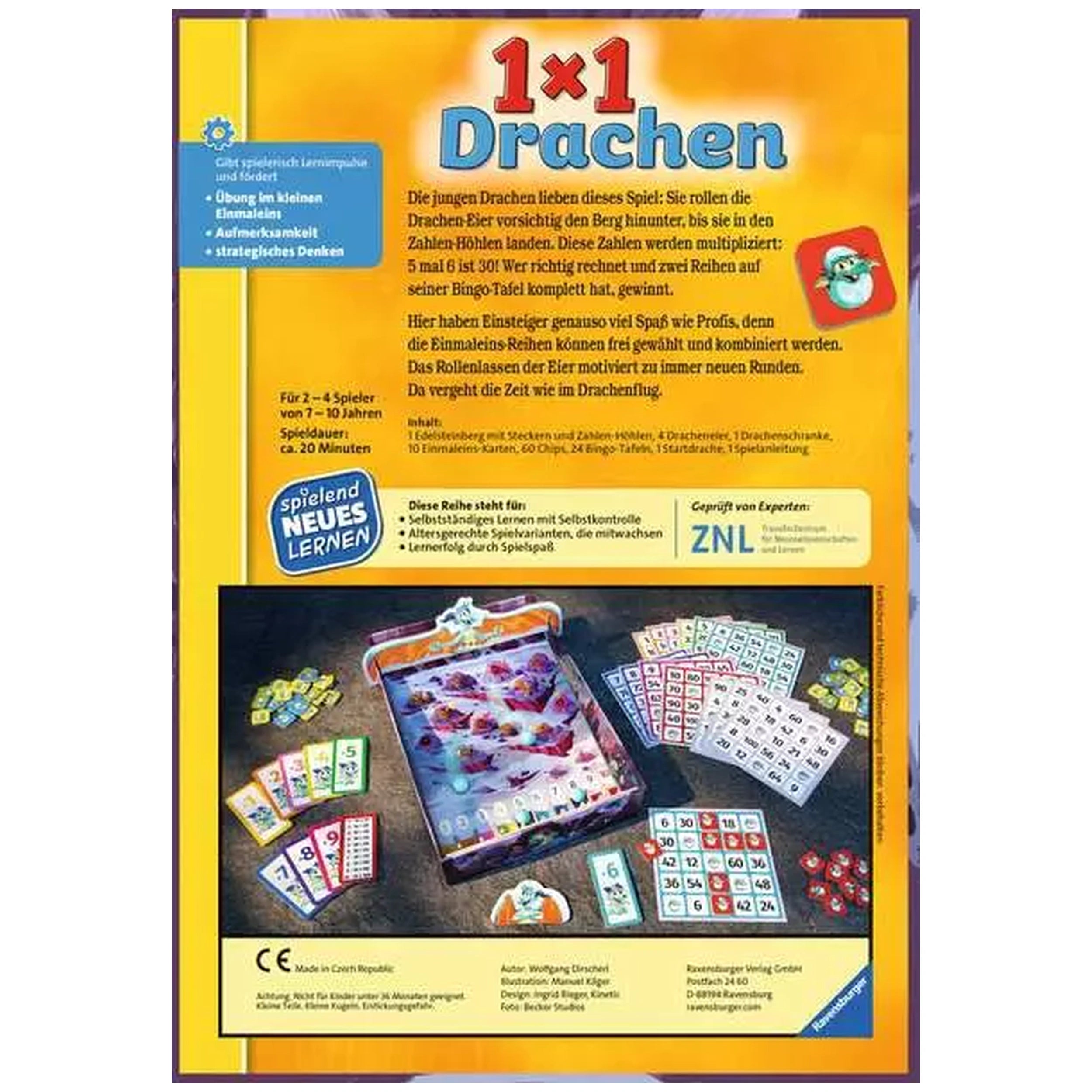 Ravensburger - 1X1 Dragones - Juego de Mesa - Edición Alemana