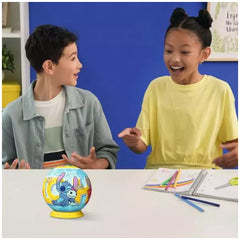 Ravensburger - Puzzle 3D Bola - Figuras de Acción de Disney Stitch