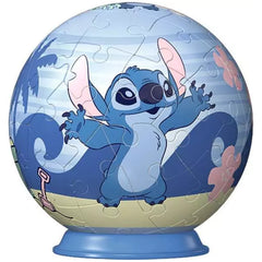 Ravensburger - Puzzle 3D Bola - Figuras de Acción de Disney Stitch