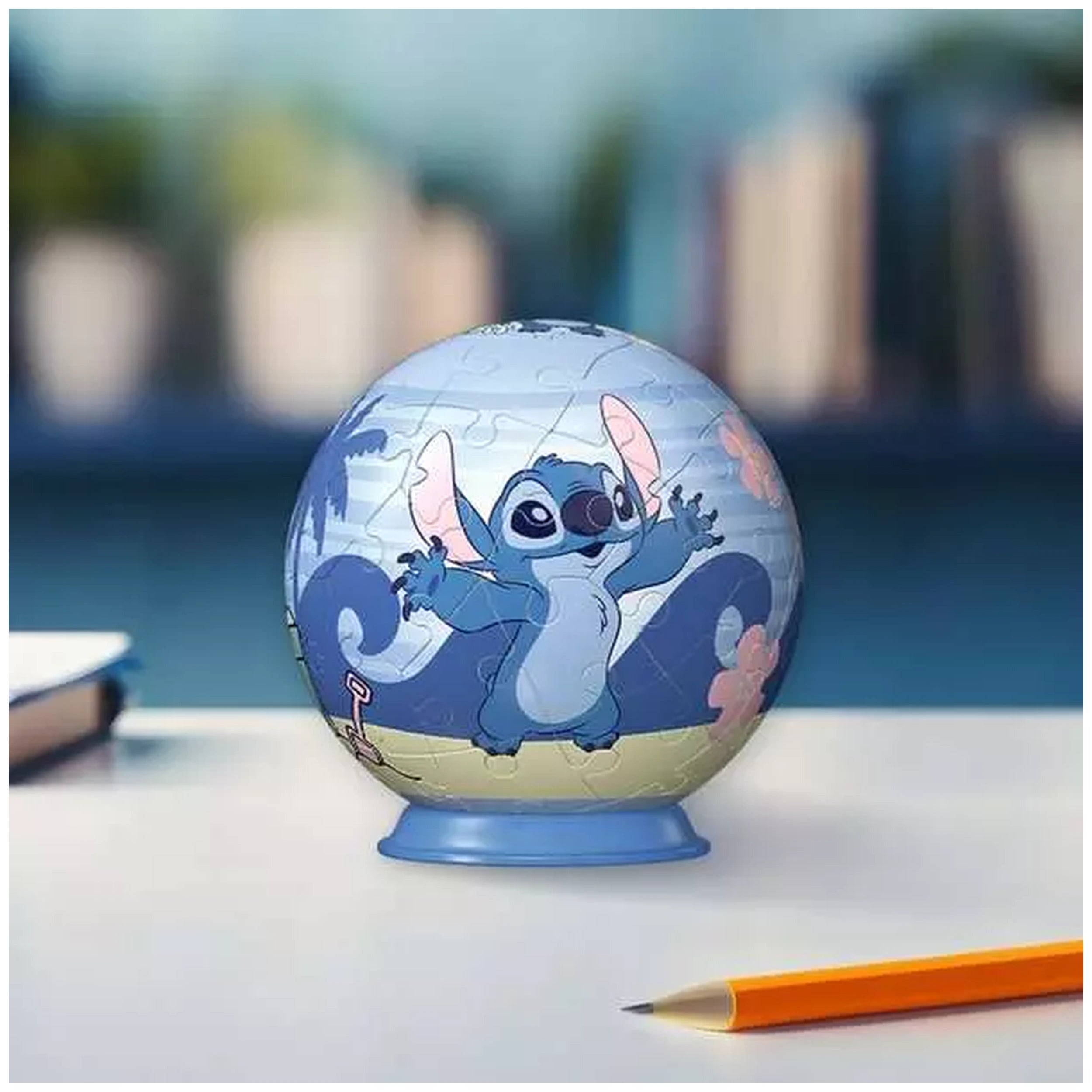 Ravensburger - Puzzle 3D Bola - Figuras de Acción de Disney Stitch