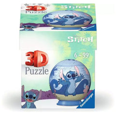 Ravensburger - Puzzle 3D Bola - Figuras de Acción de Disney Stitch
