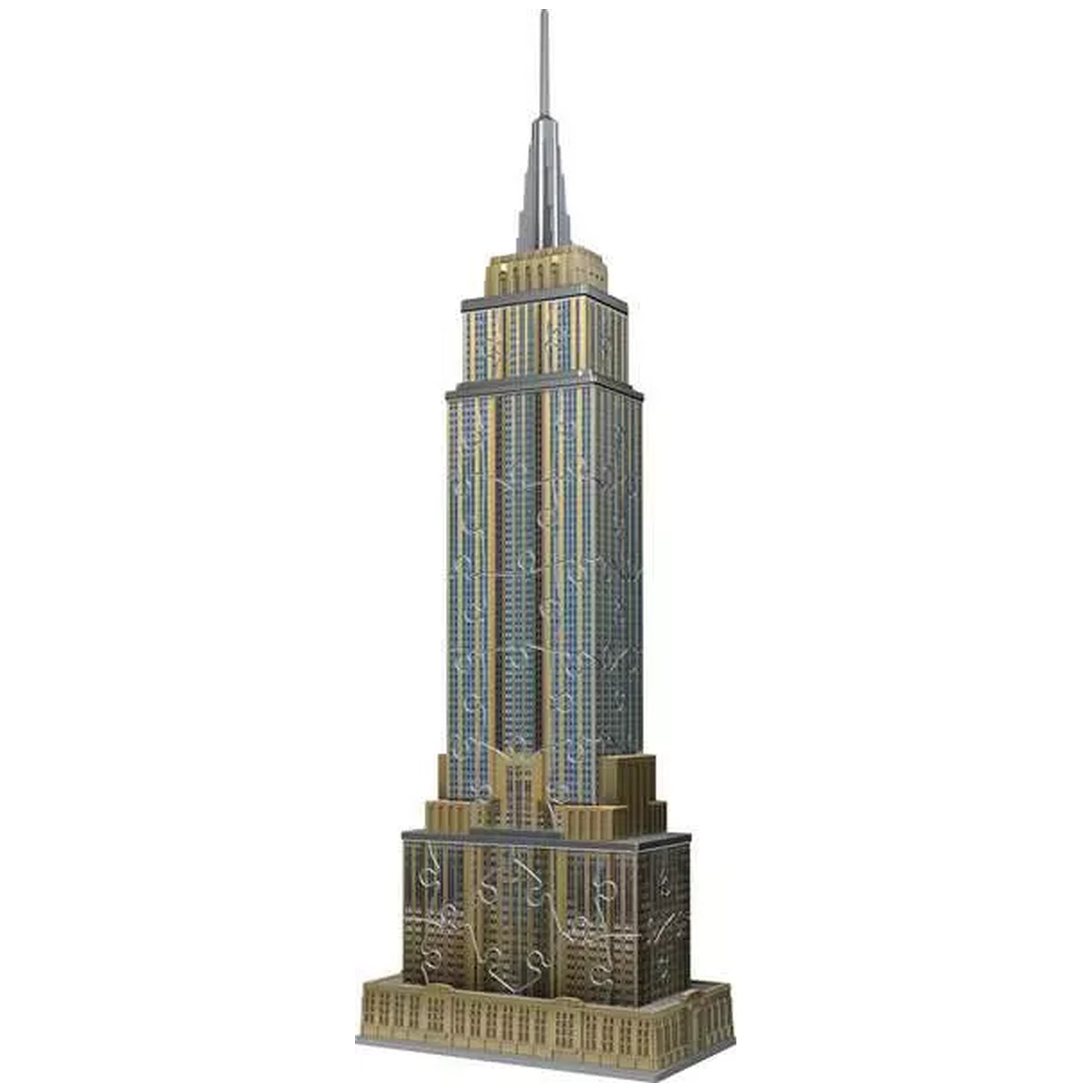 Ravensburger - Rompecabezas 3D Empire State Building - Puzzles