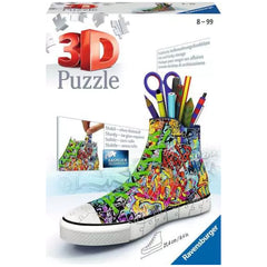 Ravensburger - Puzle 3D Zapatilla Skyline Figuras de Acción