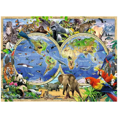 Ravensburger - Animals Around The World - 100 Pieces - Puzzles