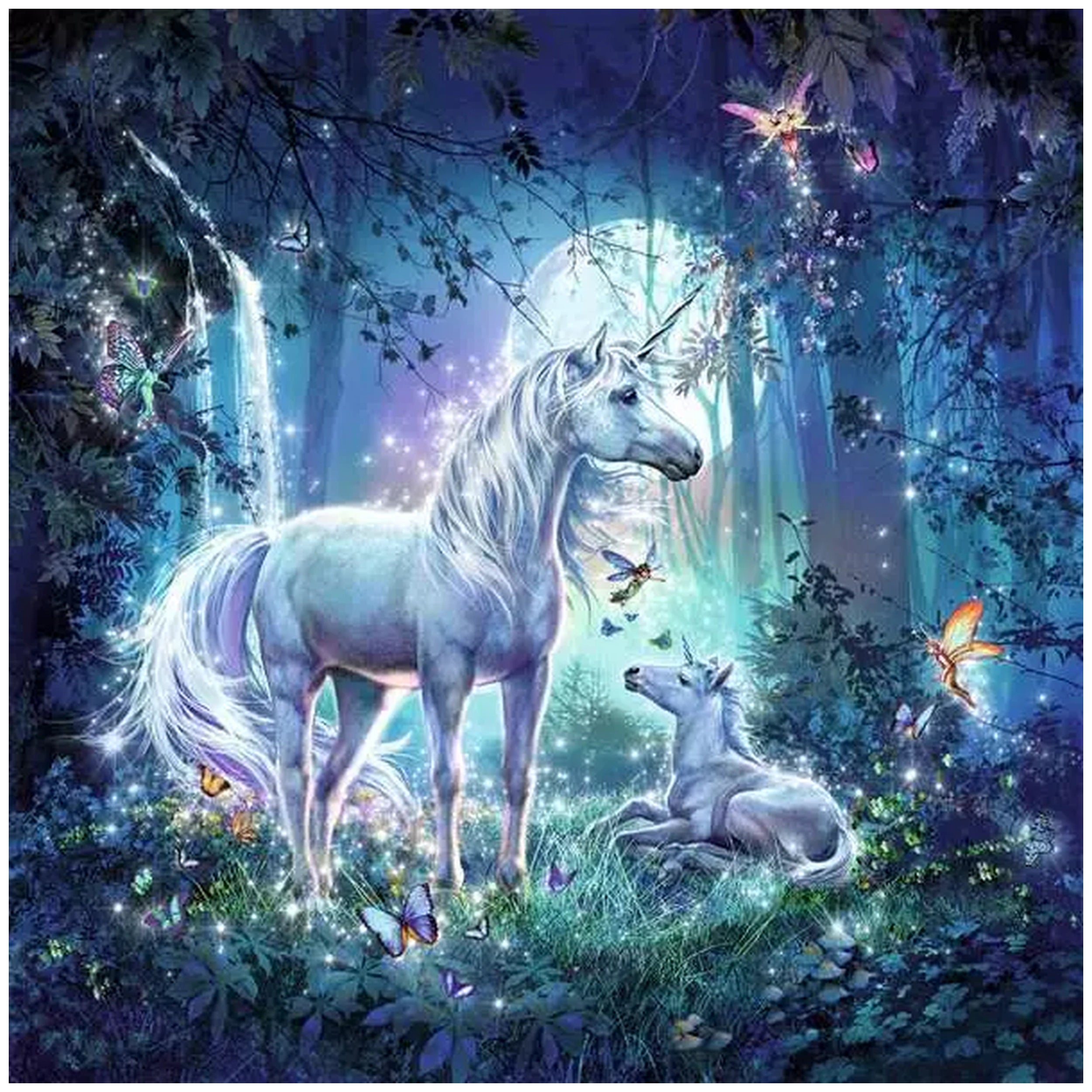 Ravensburger - Hermosos Unicornios - 3x49 Piezas - Rompecabezas