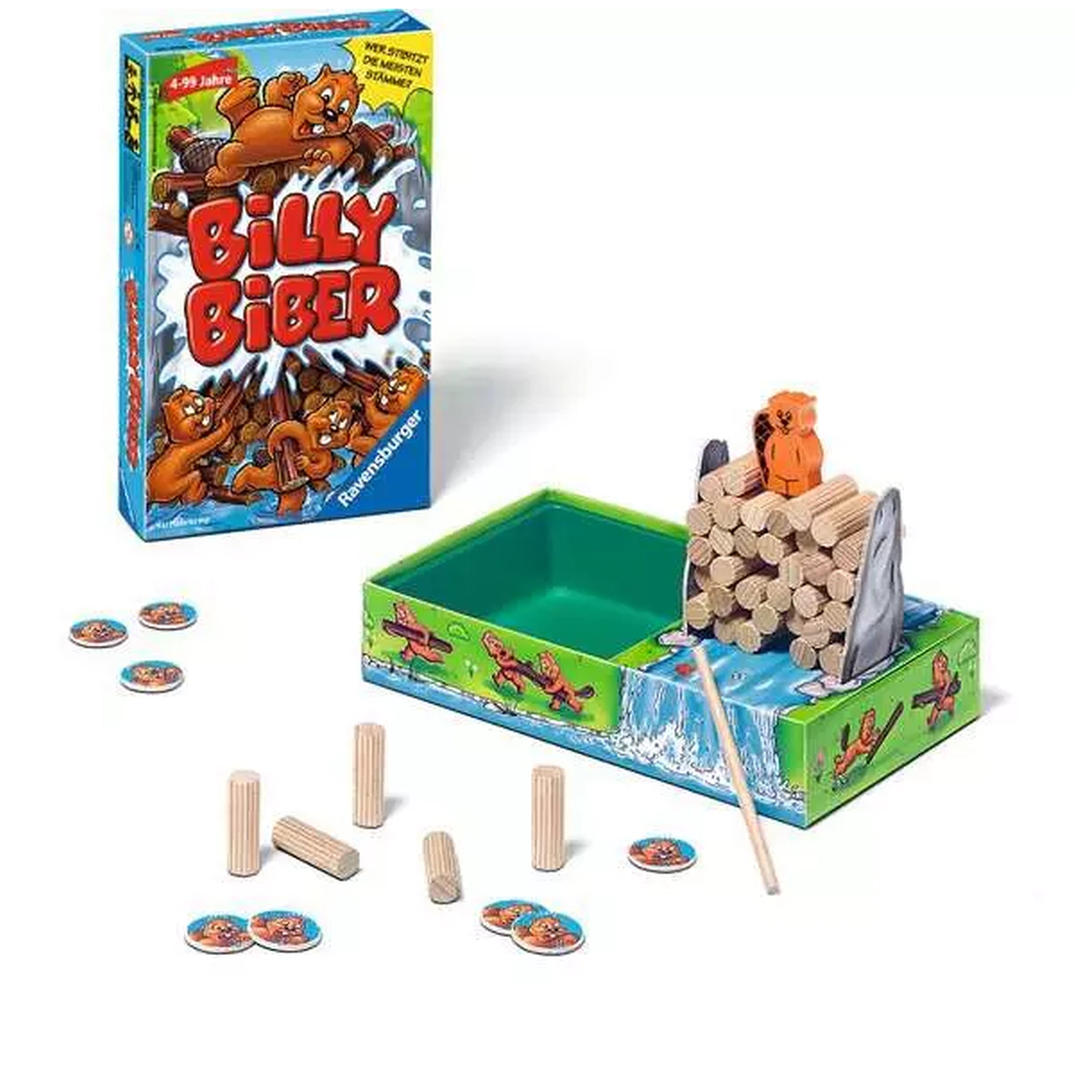 Ravensburger - Billy Biber - Juego de Mesa - Edición Alemana