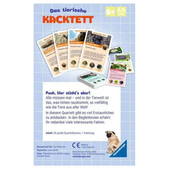 Ravensburger - Board Games - Das tierische Kacktett - Educational Play - 6+