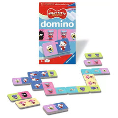 Ravensburger - Juegos de mesa - Hello Kitty Dominó - Juego de viaje - 3 Años
