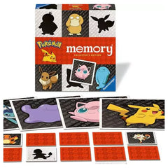 Ravensburger - Juegos de cartas - Memoria Pokémon - Desafío Silueta - 6+ Años
