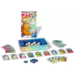 Ravensburger - Gato y Compañía - Juego de Mesa - Instrucciones en Varios Idiomas