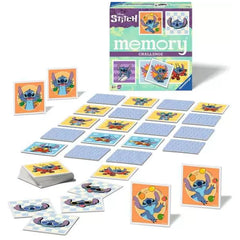 Ravensburger - Desafío Memoria Disney Stitch - Juegos de Cartas