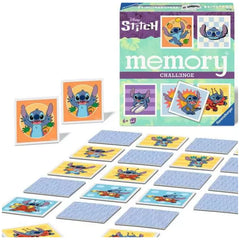 Ravensburger - Desafío Memoria Disney Stitch - Juegos de Cartas