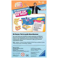Ravensburger - Checker Tobi Alrededor del Mundo - Juegos de Mesa