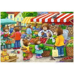 Ravensburger - Vamos a Comprar - 2x12 Piezas - Rompecabezas