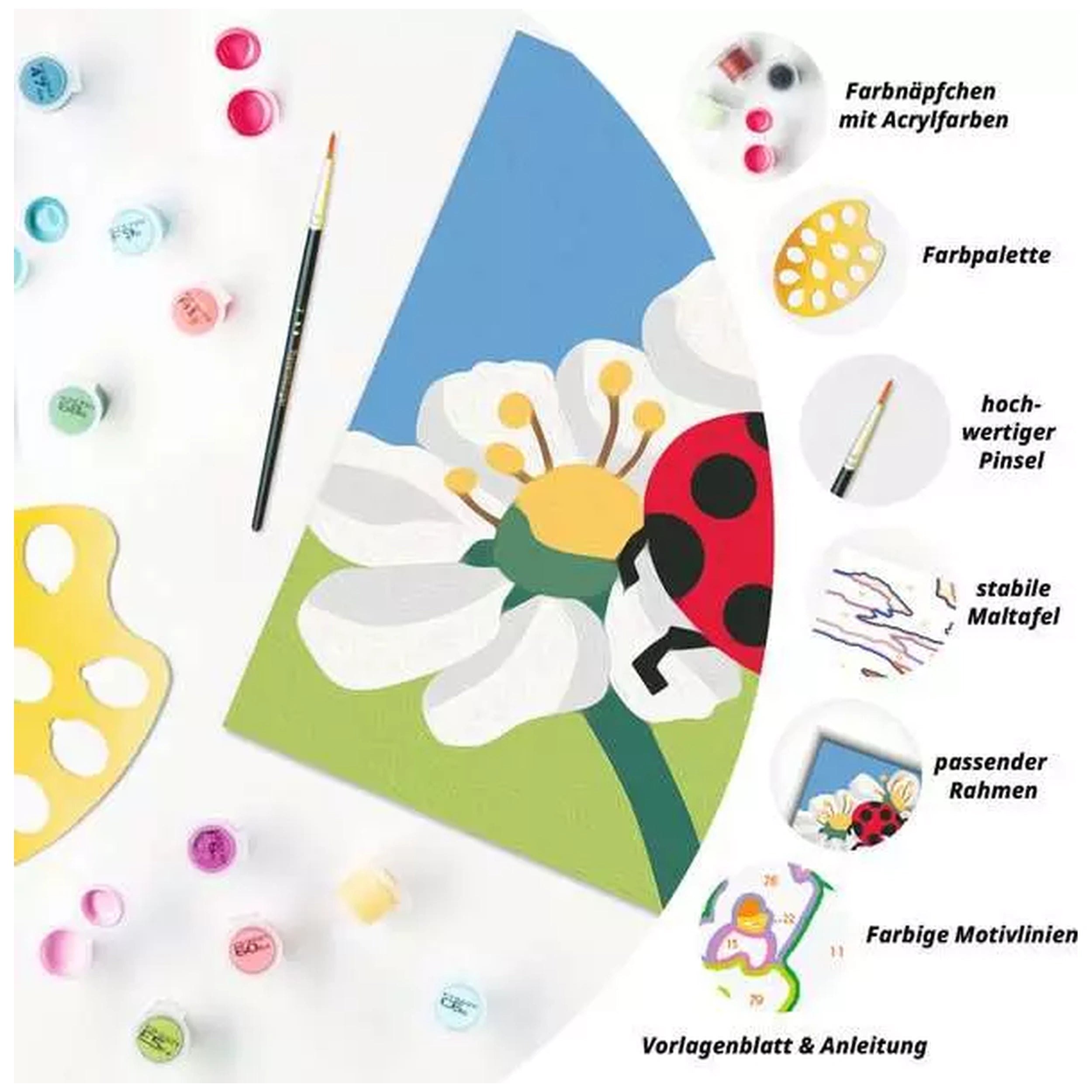 Ravensburger - CreArt Animales Mariquita - Manualidades