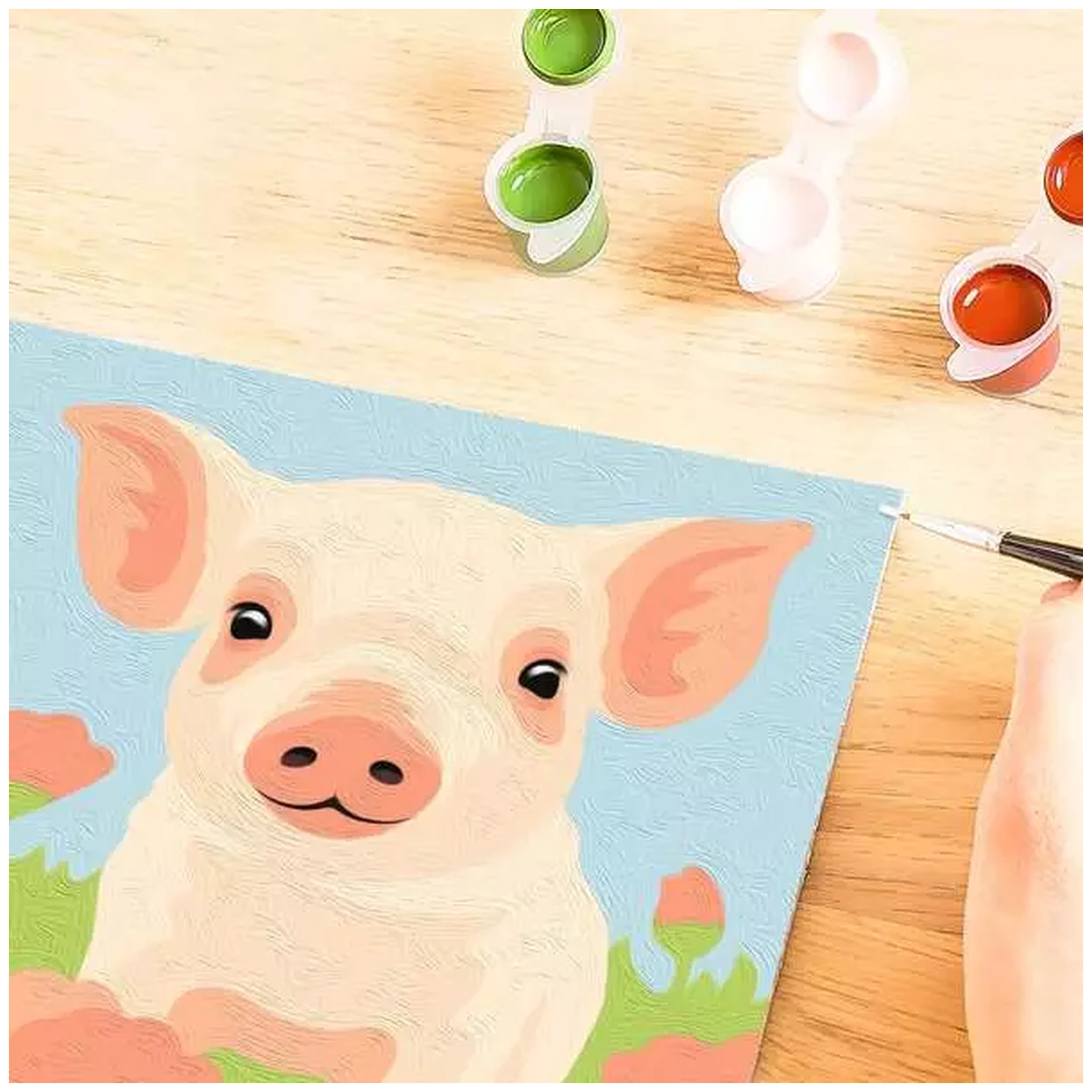 Ravensburger - CreArt Animales Cerdito - Manualidades