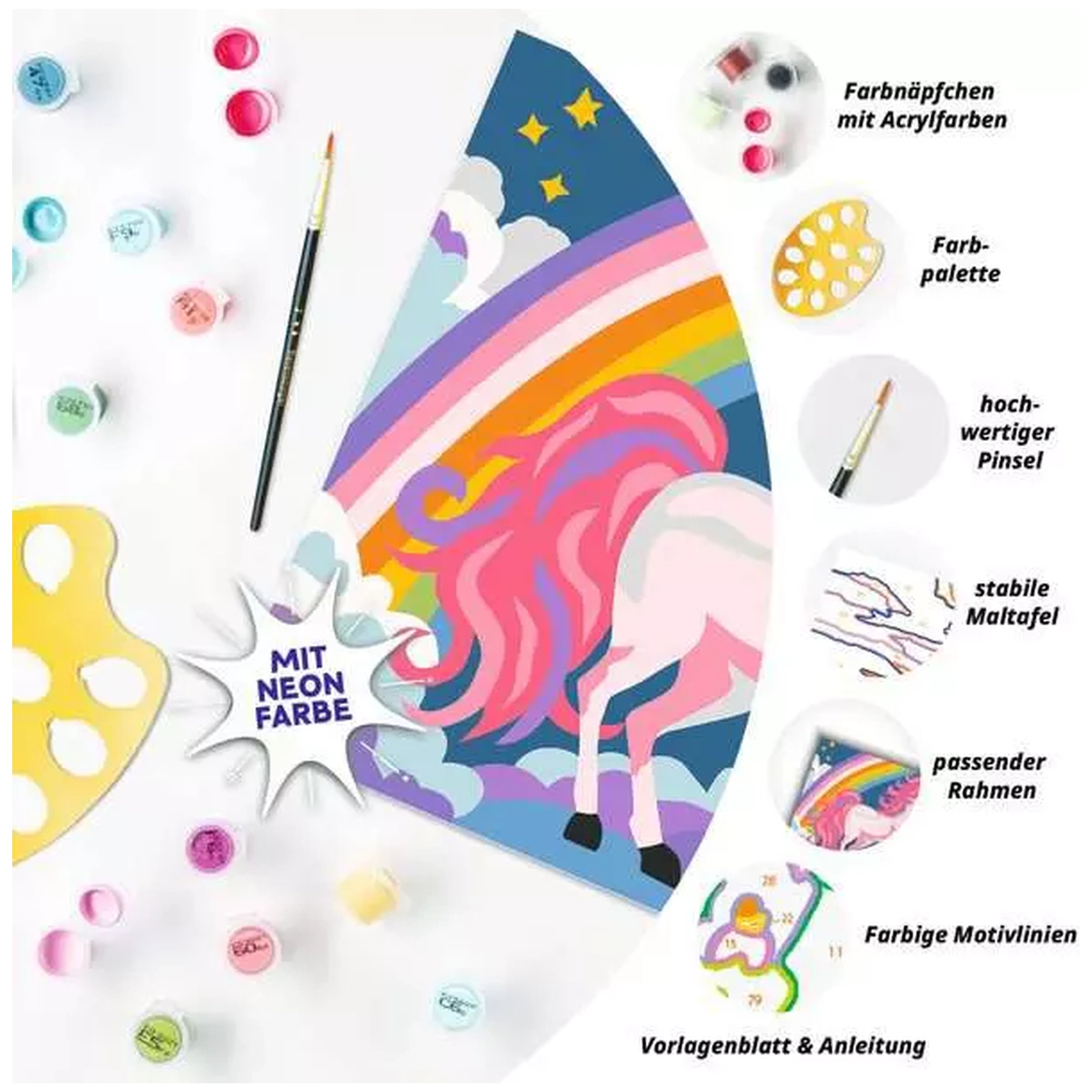 Ravensburger - CreArt Animales Unicornio Rosa - Manualidades