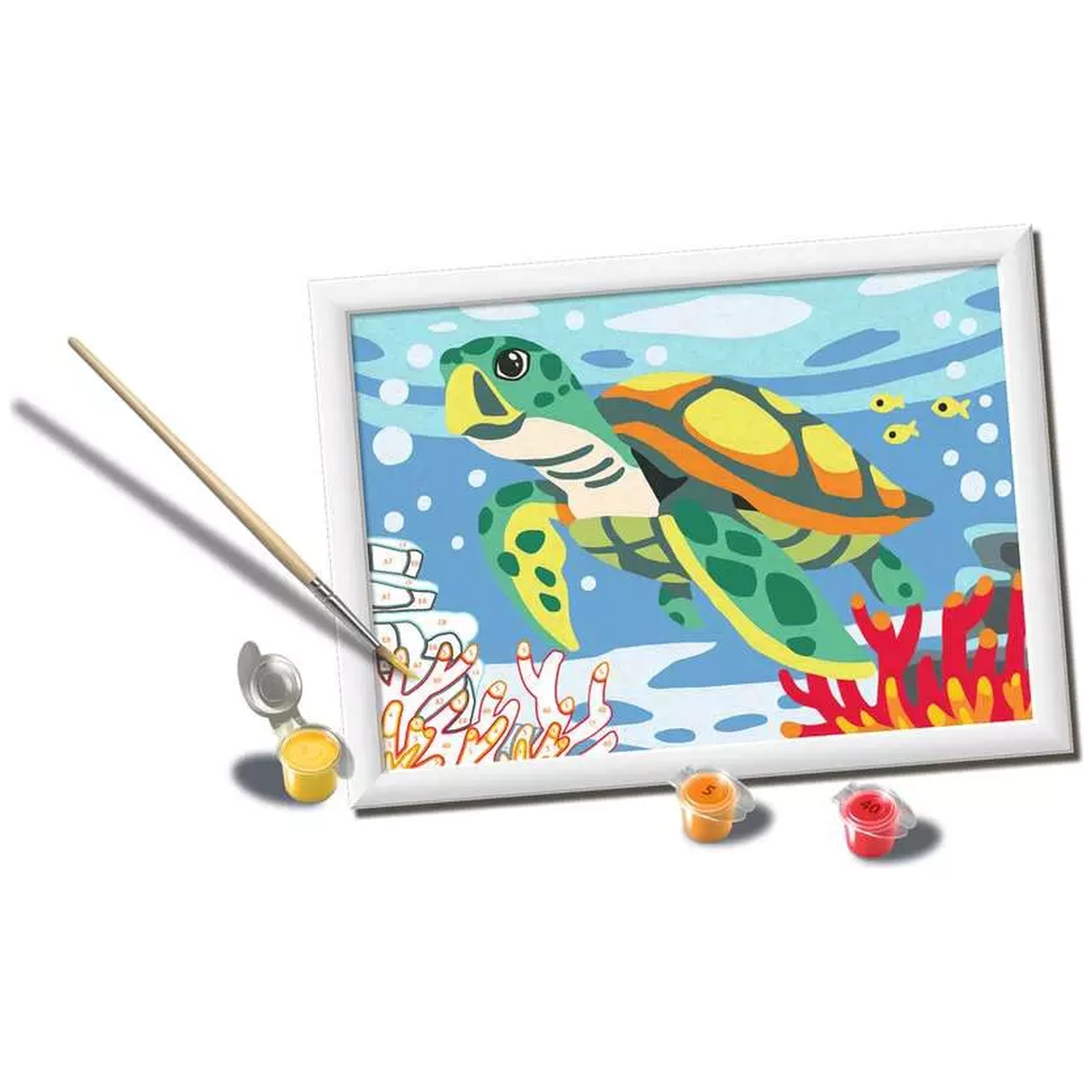 Ravensburger - CreArt Animales Tortuga Marina Artes y Manualidades