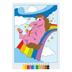 Ravensburger - CreArt - Libro de Colorear Creativo - Ponis Mágicos - Artes y Manualidades